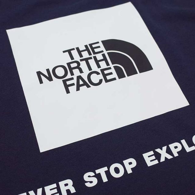 ザ・ノース・フェイス THE NORTH FACE ロングスリーブ バックスクエア ロゴティー メンズ NT32442 長袖Tシャツ バックロゴ ロンT トップス カットソー コットン リサイクルポリエステル 速乾 UVカット アウトドア カジュアル メール便  (240204)