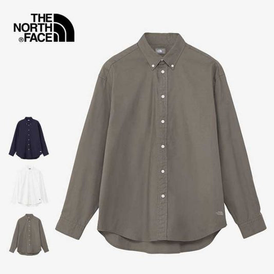 ザ・ノース・フェイス オックスフォードシャツ THE NORTH FACE NR12450 L/S HALF DOME SH ロングスリーブハーフドームシャツ 長袖シャツ ユニセックス  ノースフェイス (240310)