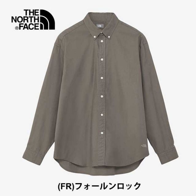 ザ・ノース・フェイス オックスフォードシャツ THE NORTH FACE NR12450 L/S HALF DOME SH ロングスリーブハーフドームシャツ 長袖シャツ ユニセックス  ノースフェイス (240310)