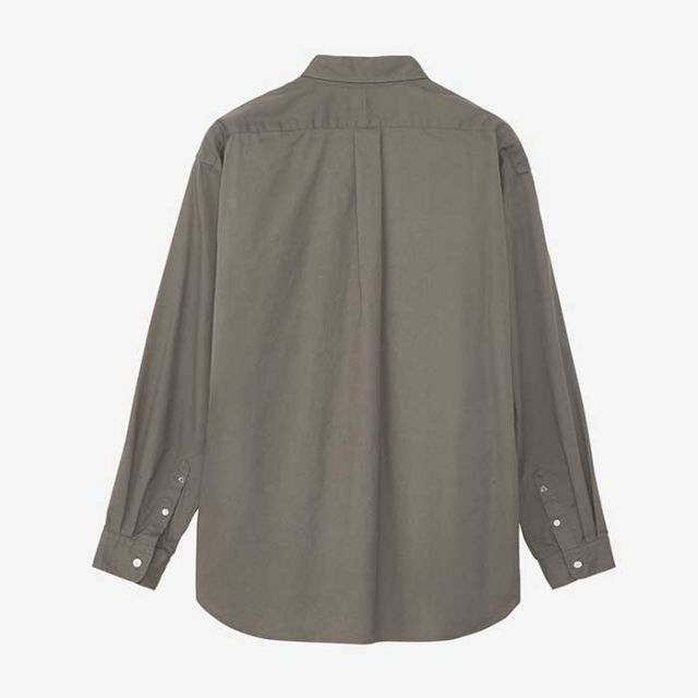 ザ・ノース・フェイス オックスフォードシャツ THE NORTH FACE NR12450 L/S HALF DOME SH ロングスリーブハーフドームシャツ 長袖シャツ ユニセックス  ノースフェイス (240310)