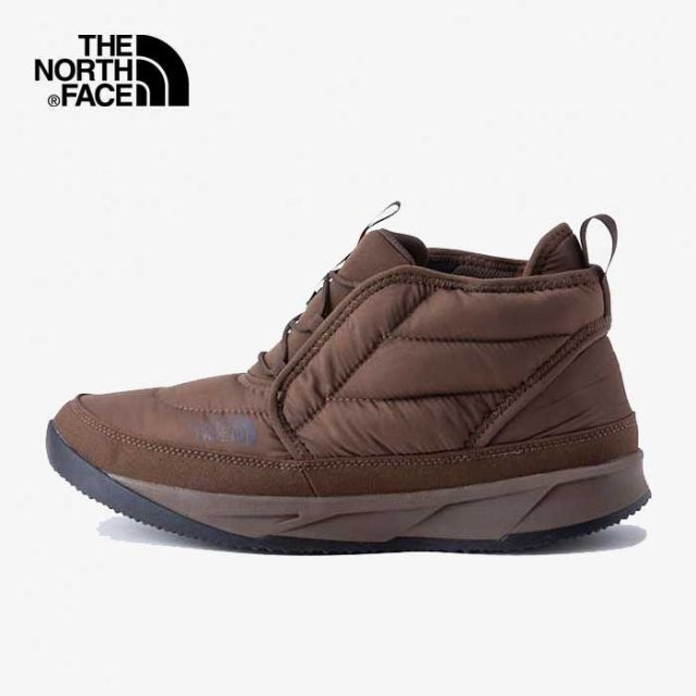 ザ・ノース・フェイス ブーツ ショートブーツ メンズ NF52373 NUPTSE CHUKKA WP ヌプシ チャッカ ウォータープルーフ 防水 ブラック ブラウン ホワイト 秋冬  ノースフェイス (240328)