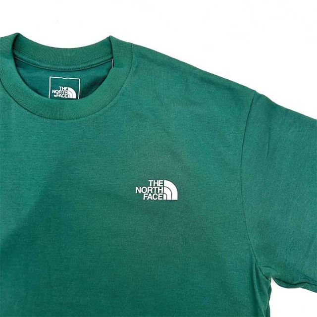 ザ・ノース・フェイス tシャツ 半袖 メンズ THE NORTH FACE NT32448 S/S NUPTSE TEE ショートスリーブヌプシティー M / L / XL 春夏 ブラック ホワイト グリーン 白 黒 メール便 (240404)