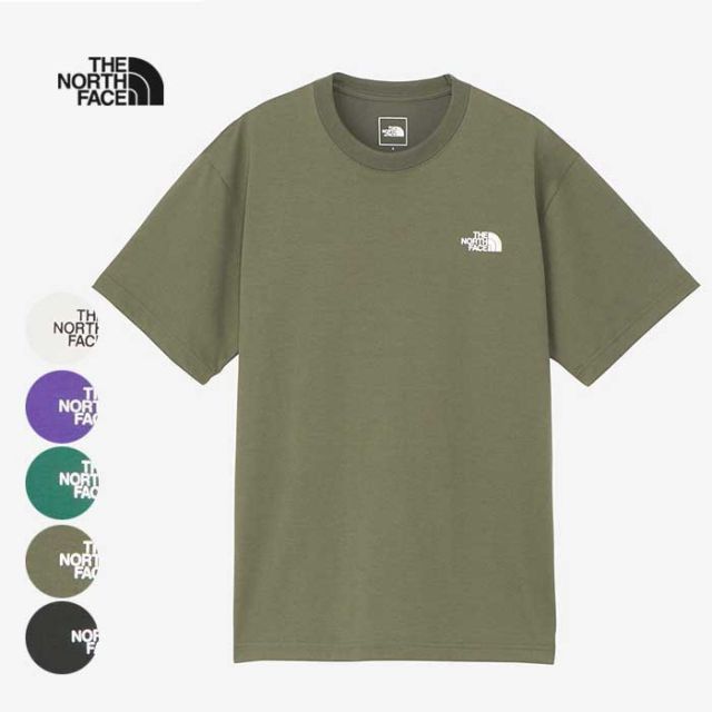 ザ・ノース・フェイス tシャツ 半袖 メンズ THE NORTH FACE NT32448 S/S NUPTSE TEE ショートスリーブヌプシティー M / L / XL 春夏 ブラック ホワイト グリーン 白 黒 メール便 (240404)