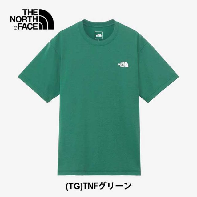 ザ・ノース・フェイス tシャツ 半袖 メンズ THE NORTH FACE NT32448 S/S NUPTSE TEE ショートスリーブヌプシティー M / L / XL 春夏 ブラック ホワイト グリーン 白 黒 メール便 (240404)