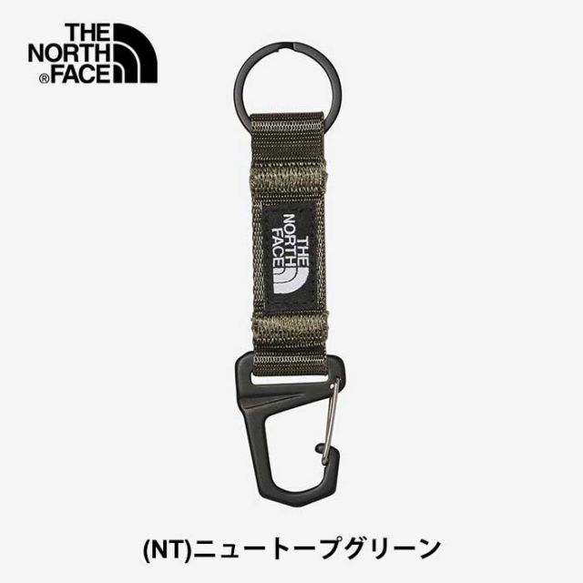 ザ・ノース・フェイス キーホルダー THE NORTH FACE NN32434 TNF KEY KEEPER  キーキーパー カラビナ ブラック ブルー カラビナ付きキーホルダー リサイクル素材 バッグアクセサリー メール便  ノースフェイス (240404)