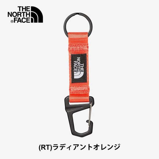 ザ・ノース・フェイス キーホルダー THE NORTH FACE NN32434 TNF KEY KEEPER  キーキーパー カラビナ ブラック ブルー カラビナ付きキーホルダー リサイクル素材 バッグアクセサリー メール便  ノースフェイス (240404)