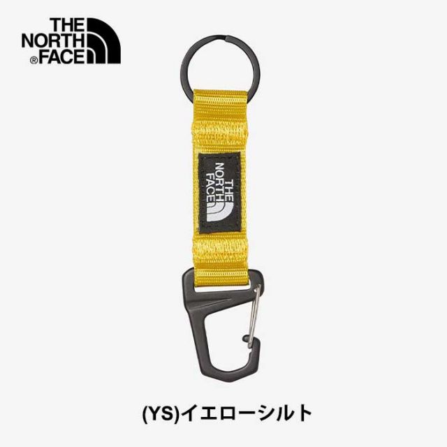 ザ・ノース・フェイス キーホルダー THE NORTH FACE NN32434 TNF KEY KEEPER  キーキーパー カラビナ ブラック ブルー カラビナ付きキーホルダー リサイクル素材 バッグアクセサリー メール便  ノースフェイス (240404)