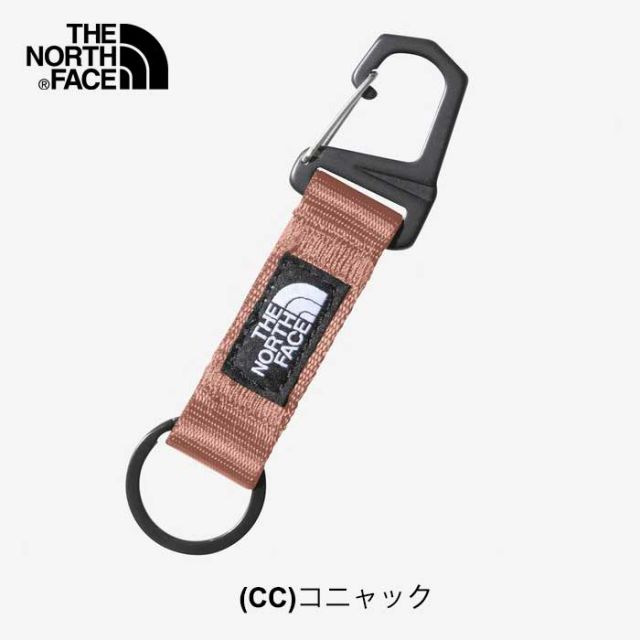 ザ・ノース・フェイス キーホルダー THE NORTH FACE NN32434 TNF KEY KEEPER  キーキーパー カラビナ ブラック ブルー カラビナ付きキーホルダー リサイクル素材 バッグアクセサリー メール便  ノースフェイス (240404)