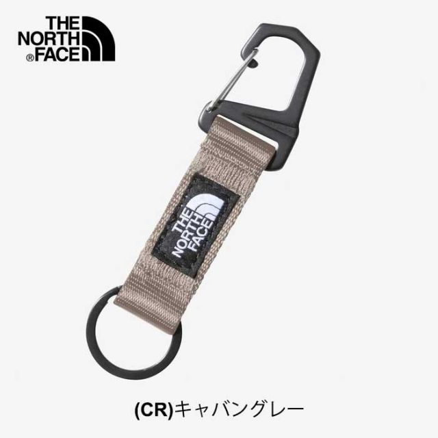ザ・ノース・フェイス キーホルダー THE NORTH FACE NN32434 TNF KEY KEEPER  キーキーパー カラビナ ブラック ブルー カラビナ付きキーホルダー リサイクル素材 バッグアクセサリー メール便  ノースフェイス (240404)