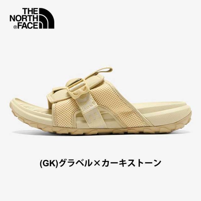 ザ・ノース・フェイス サンダル メンズ THE NORTH FACE NF02452 EXPLORE CAMP SLIDE エクスプローラー キャンプ スライド ブラック グラベル EVA 26cm / 27cm / 28cm 春夏  ノースフェイス (240414)