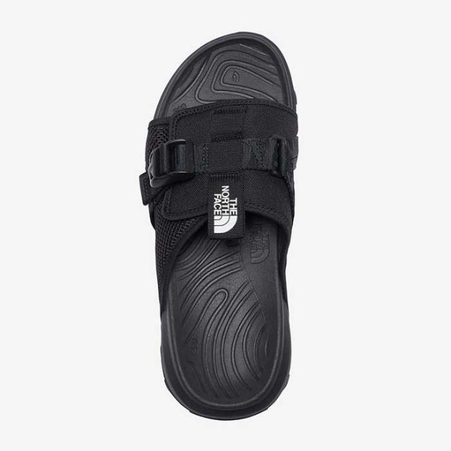 ザ・ノース・フェイス サンダル メンズ THE NORTH FACE NF02452 EXPLORE CAMP SLIDE エクスプローラー キャンプ スライド ブラック グラベル EVA 26cm / 27cm / 28cm 春夏  ノースフェイス (240414)