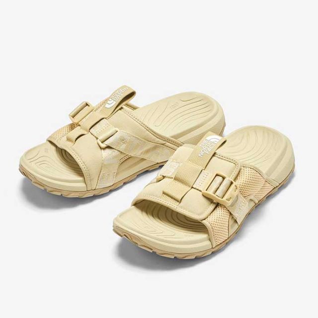 ザ・ノース・フェイス サンダル メンズ THE NORTH FACE NF02452 EXPLORE CAMP SLIDE エクスプローラー キャンプ スライド ブラック グラベル EVA 26cm / 27cm / 28cm 春夏  ノースフェイス (240414)