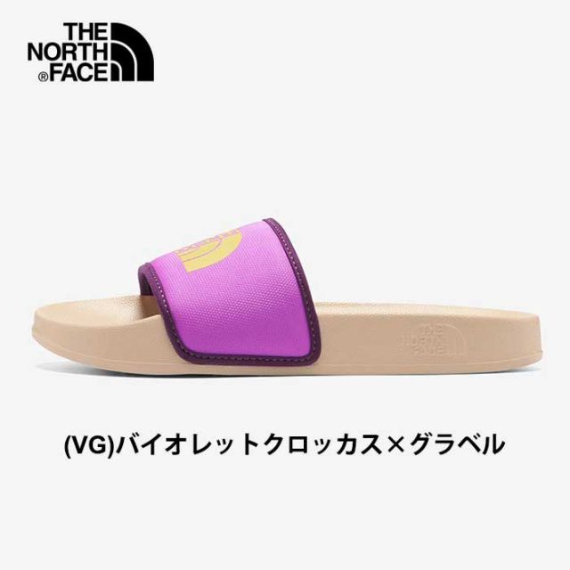 ザ・ノース・フェイス サンダル レディース THE NORTH FACE NFW02354 W BC SLIDE III ベース キャンプ スライド III ブラック ブルー パープル EVA スリッパ スライドサンダル 春夏 23cm / 24cm / 25cm (240414)