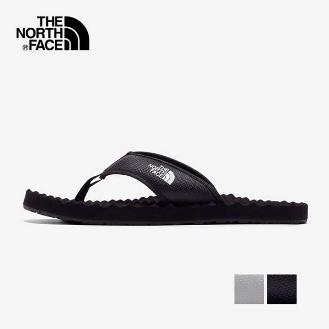 ザ・ノース・フェイス サンダル メンズ THE NORTH FACE NF02451 BC FLIP-FLOP II ベース キャンプ フリップ フロップ II ビーサン ブラック グレー 26cm / 27cm / 28cm 春夏 (240421)