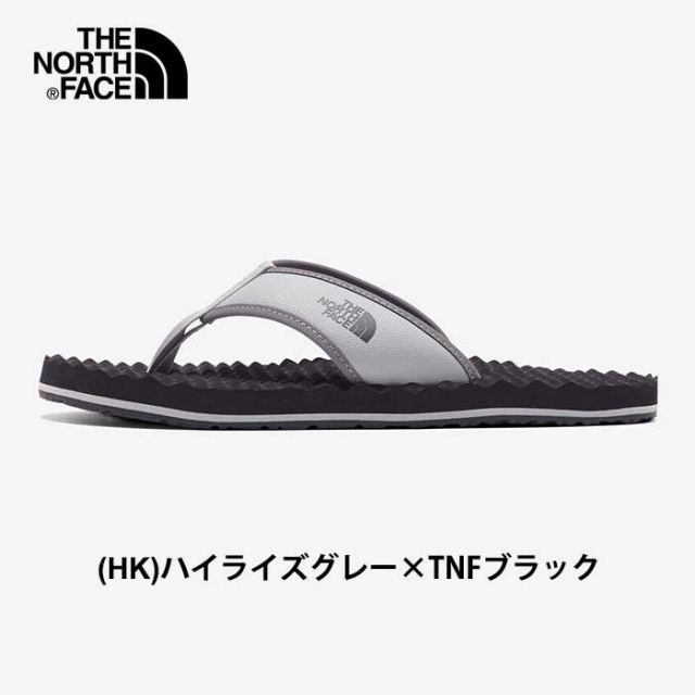 ザ・ノース・フェイス サンダル メンズ THE NORTH FACE NF02451 BC FLIP-FLOP II ベース キャンプ フリップ フロップ II ビーサン ブラック グレー 26cm / 27cm / 28cm 春夏 (240421)