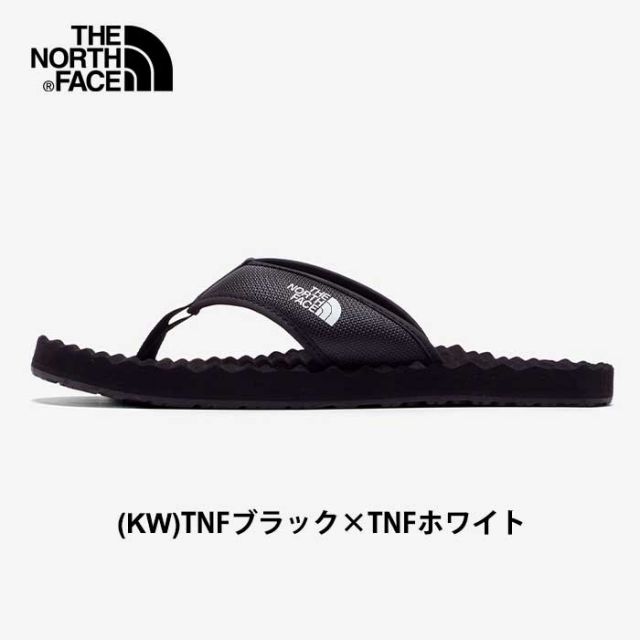 ザ・ノース・フェイス サンダル メンズ THE NORTH FACE NF02451 BC FLIP-FLOP II ベース キャンプ フリップ フロップ II ビーサン ブラック グレー 26cm / 27cm / 28cm 春夏 (240421)