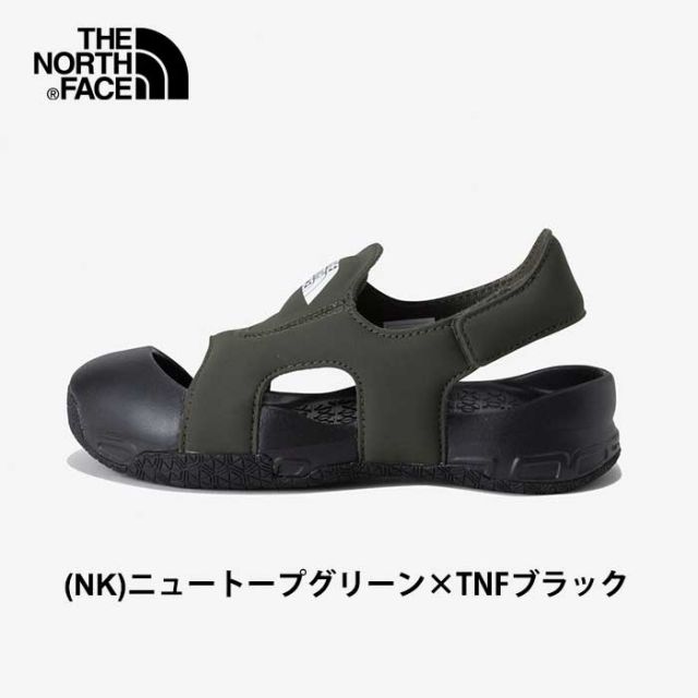 ザ・ノース・フェイス サンダル キッズ 男の子 女の子 ユニセックス THE NORTH FACE NFJ52450 K STRATUM SHELL ストレイタム シェル 水遊び 川 海 子供服 ジュニア ブラック 紫 パープル グリーン 19cm - 23cm 春夏 (240421)