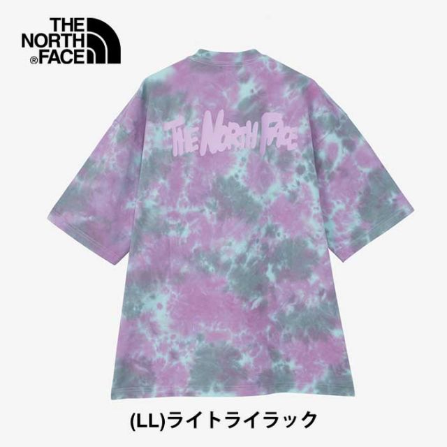ザ・ノース・フェイス tシャツ 半袖 the north face NT32435 S/S TIE DYE HWR T ショートスリーブタイダイハンドライティングティー メール便 (240509)