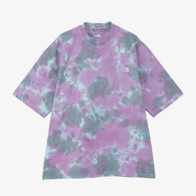 ザ・ノース・フェイス tシャツ 半袖 the north face NT32435 S/S TIE DYE HWR T ショートスリーブタイダイハンドライティングティー メール便 (240509)