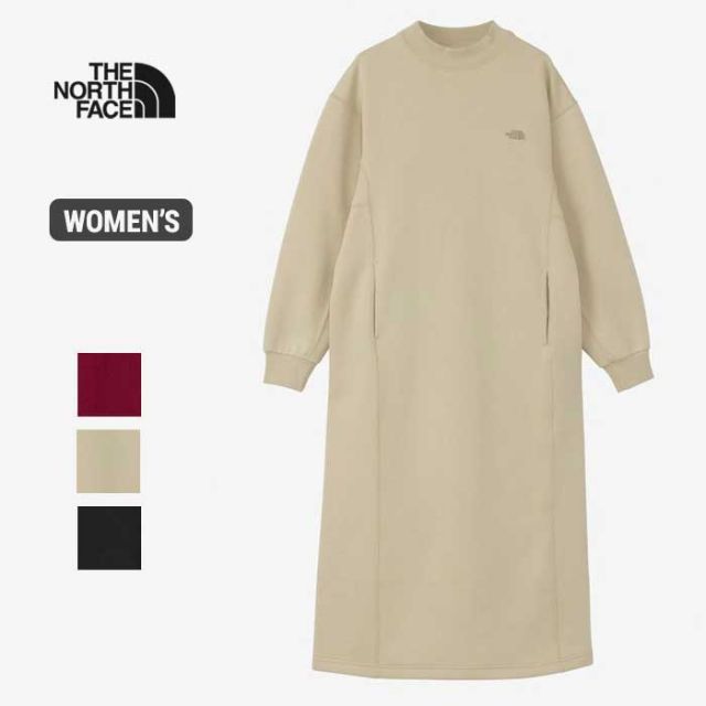 ザ・ノース・フェイス ワンピース レディース THE NORTH FACE NTW82436 BETTER TERRY ONEPC ベターテリーワンピース 裏起毛 ロングワンピース スウェット  ノースフェイス (240821)