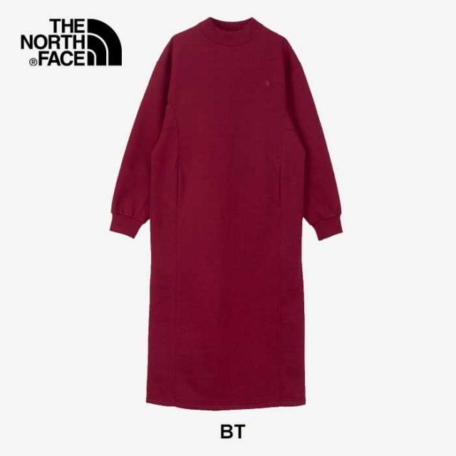 ザ・ノース・フェイス ワンピース レディース THE NORTH FACE NTW82436 BETTER TERRY ONEPC ベターテリーワンピース 裏起毛 ロングワンピース スウェット  ノースフェイス (240821)