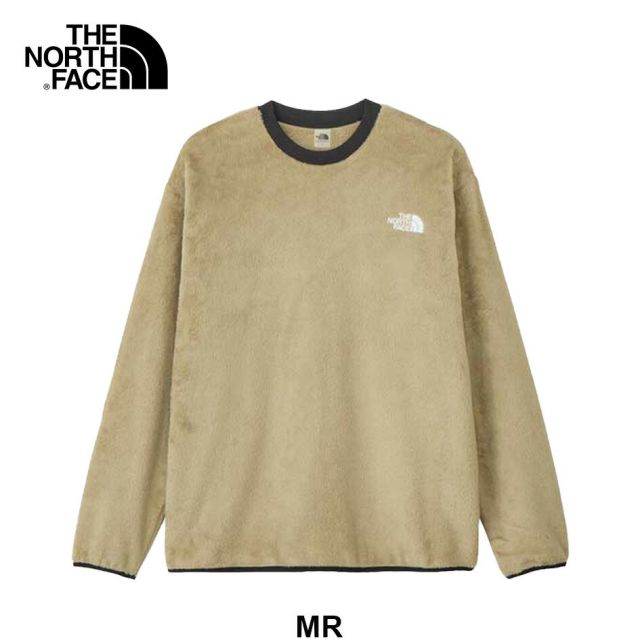 ザ・ノース・フェイス トレーナー メンズ 長袖 THE NORTH FACE NA72480 VERSA MID CREW バーサミッドクルー  フリース パジャマ セットアップ もこもこ ノースフェイス (240917)