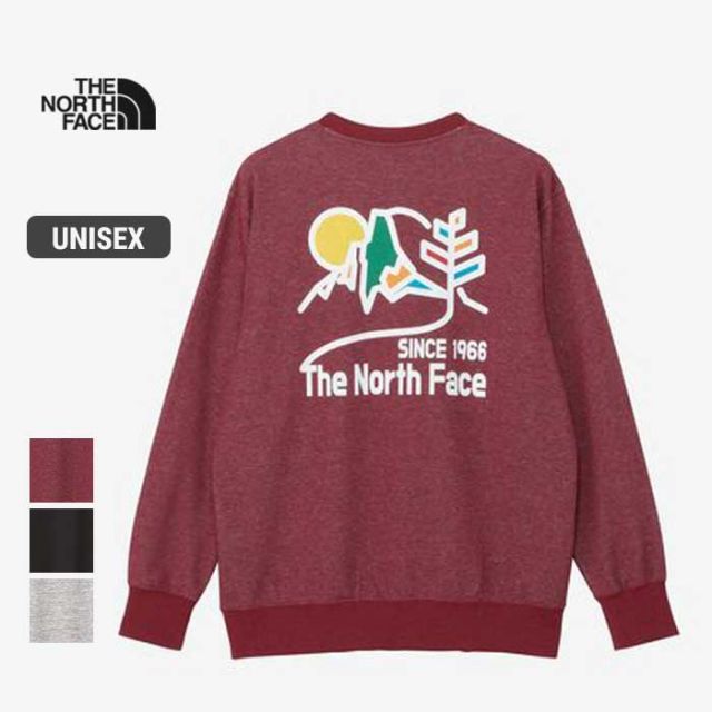 ザ・ノース・フェイス トレーナー ユニセックス THE NORTH FACE NT82492 GRAPHIC SWEAT CREW グラフィックスウェットクルー カジュアル  スウェット トレーナー  ノースフェイス (240917)