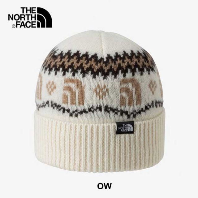 ザ・ノース・フェイス ビーニー ユニセックス THE NORTH FACE NN42432 HFDM NRDC WOOLBNIE ハーフドームノルディックウールビーニー ニット帽 秋冬  ノースフェイス (240917)