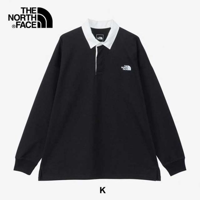 ザ・ノース・フェイス ロンt  ユニセックス THE NORTH FACE NT82437 L/S RUGGER SHIRT ロングスリーブラガーシャツ シャツ ポロシャツ ラガーシャツ ユニフォーム アウトドア 秋冬  ノースフェイス (240917)