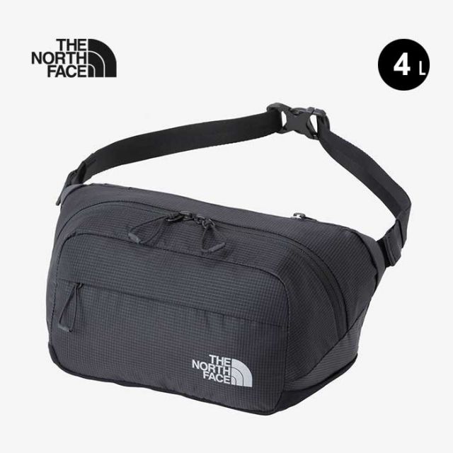 ザ・ノース・フェイス ウエストバッグ ヘイジーウェストバック メンズ レディース ユニセックス 4L THE NORTH FACE NM82457 HAZY WAIST BAG ブラック 旅行 (240917)