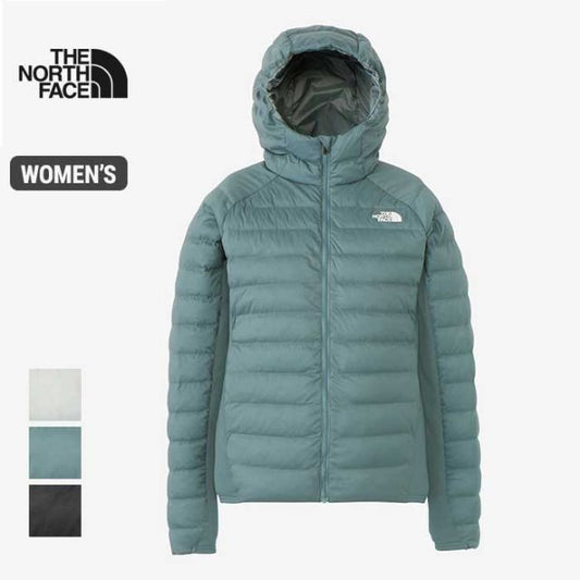 ザ・ノース・フェイス ジャケット アウター フーディ パーカー レディース THE NORTH FACE レッドランフーディ NYW82493 RED RUN HOODIE ダウン 中綿 ランニング ブラック ティングレー ゴブリンブルー M L (240926)
