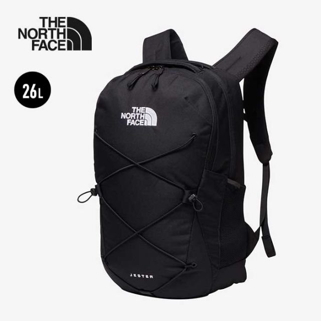 ザ・ノース・フェイス バックパック ジェスター THE NORTH FACE NM82462 JESTER リュック デイパック PC タブレット収納 26L ブラック メンズ レディース ユニセックス (241011)