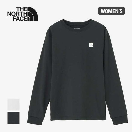 ザ・ノース・フェイス ノースフェイス レディース ロンt ロングスリーブスモールボックスロゴティー THE NORTH FACE NTW32441 L/S SM BOX LOGO T 長袖Tシャツ ブラック ホワイト M / L / XL (241030)ノースフェイス