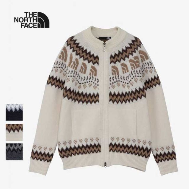 ザ・ノース・フェイス ビーニー ユニセックス THE NORTH FACE NT92431 HFDM NRDC DRVS KNT  セーター カーディガン アウター 秋冬 メンズ レディース 防寒 長袖 ノースフェイス (241114)