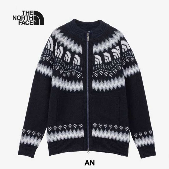 ザ・ノース・フェイス ビーニー ユニセックス THE NORTH FACE NT92431 HFDM NRDC DRVS KNT  セーター カーディガン アウター 秋冬 メンズ レディース 防寒 長袖 ノースフェイス (241114)