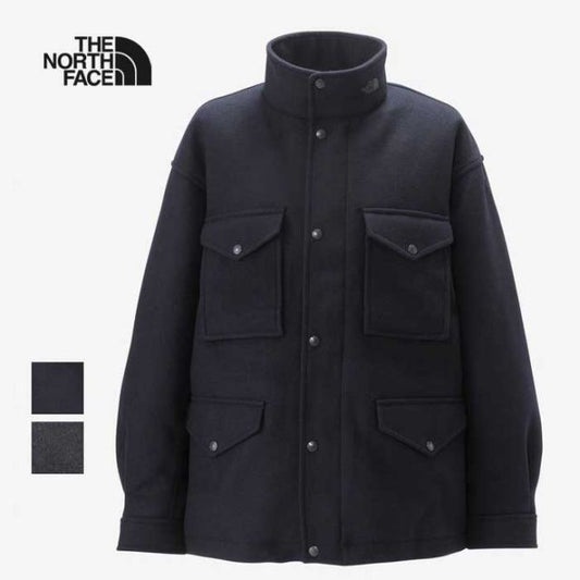 ザ・ノース・フェイス ジャケット THE NORTH FACE NY82430 WS WOODLAND WOOLJK アウター キャンプ ウェア アウトドア  メンズ ウールジャケット ゴアテックス 冬 防風 中綿 ウール サステナブル ノースフェイス (241114)