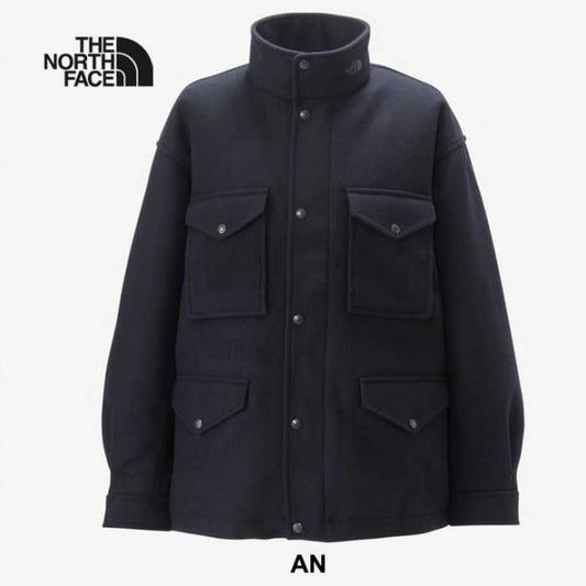 ザ・ノース・フェイス ジャケット THE NORTH FACE NY82430 WS WOODLAND WOOLJK アウター キャンプ ウェア アウトドア  メンズ ウールジャケット ゴアテックス 冬 防風 中綿 ウール サステナブル ノースフェイス (241114)