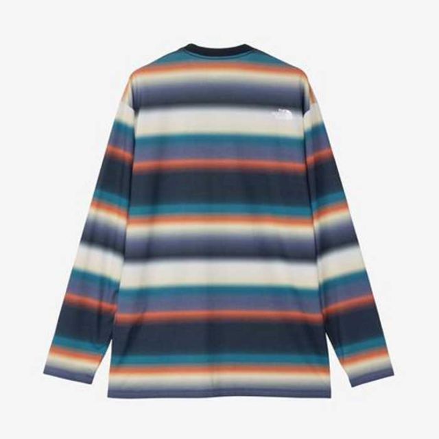 ザ・ノース・フェイス ランニングウエア トレラン ロンt  ユニセックス THE NORTH FACE NT62491 L/S FRN FD BD CR 長袖Tシャツ  トレーニング トップス ボーダー メール便 (241114)