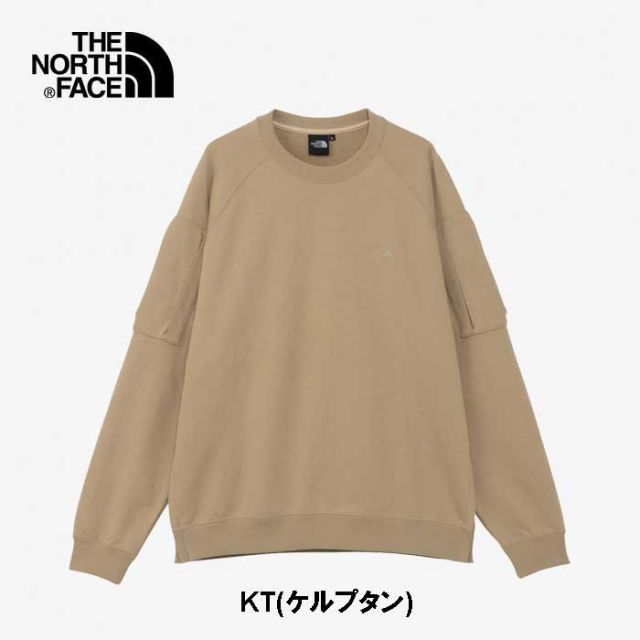 ザ・ノース・フェイス スウェットクルー トレーナー ユニセックス THE NORTH FACE NTM62410 CR SWEAT CREW CR ユニセックス アウトドア  スウェット 春秋 抱っこ紐 抱っこ対応 赤ちゃん 抱っこ 服