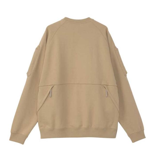 ザ・ノース・フェイス スウェットクルー トレーナー ユニセックス THE NORTH FACE NTM62410 CR SWEAT CREW CR ユニセックス アウトドア  スウェット 春秋 抱っこ紐 抱っこ対応 赤ちゃん 抱っこ 服