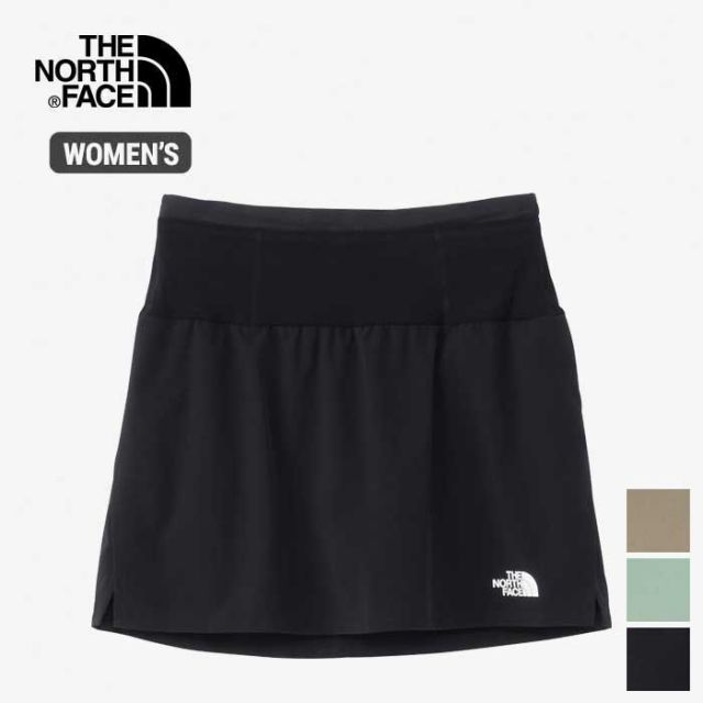 ザ・ノース・フェイス レディース エンデュリスレーシングスカート THE NORTH FACE NBW62481 END RACING SKIRT  インナー付きスカートランニング マラソン トレイル 軽量 ストレッチ S / M / L  メール便  ノースフェイス (250126)