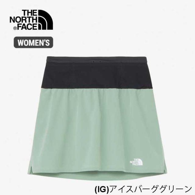 ザ・ノース・フェイス レディース エンデュリスレーシングスカート THE NORTH FACE NBW62481 END RACING SKIRT  インナー付きスカートランニング マラソン トレイル 軽量 ストレッチ S / M / L  メール便  ノースフェイス (250126)