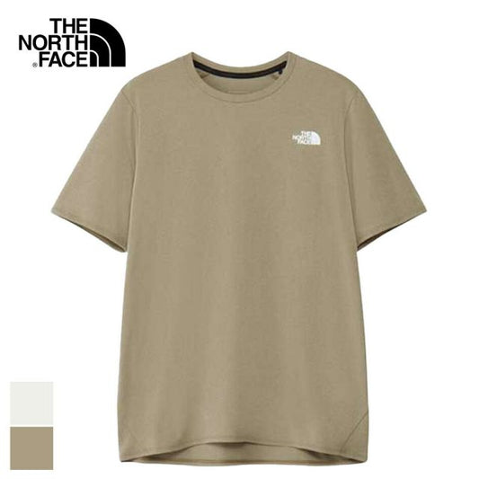 ザ・ノース・フェイス メンズ tシャツ THE NORTH FACE ショートスリーブエンデューロクルー NT12575 S/S ENDURO CREW ランニング UVガード 抗菌 防臭 グレイッシュホワイト キャバングレー M / L / XL メール便 (250126)ノースフェイス