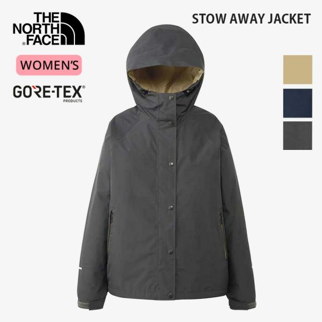 ザ・ノース・フェイス ジャケット ストアウェイジャケット レディース THE NORTH FACE  NPW12435  STOW AWAY JACKET ゴアテックス ゆったり M / L ゴアテックス レインジャケット 防水 軽量 コンパクト  ノースフェイス (250126)