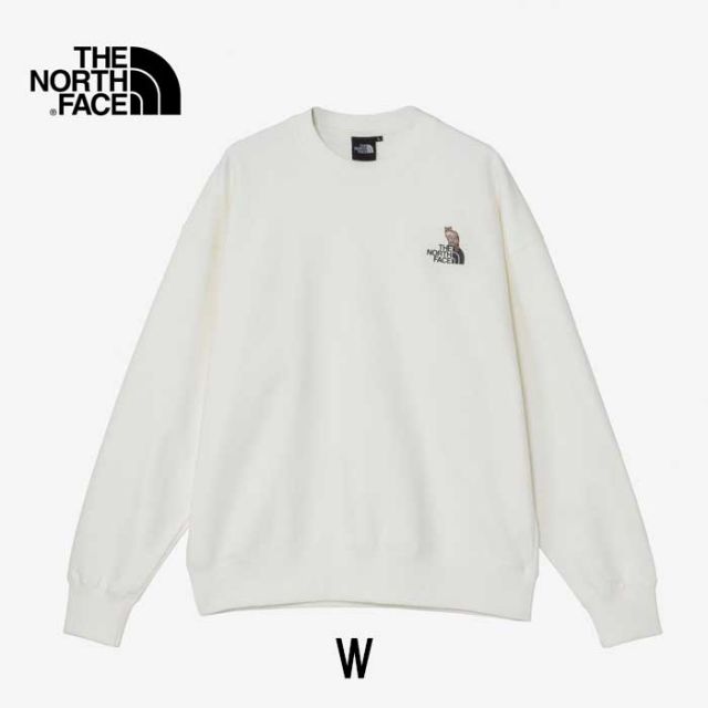 ザ・ノース・フェイス トレーナー THE NORTH FACE NT12536 ZOO PICKER CREW ズーピッカークルー カポック素材使用 ユニセックス クルーネックスウェット 刺繍ロゴ入り ノースフェイス (250130)