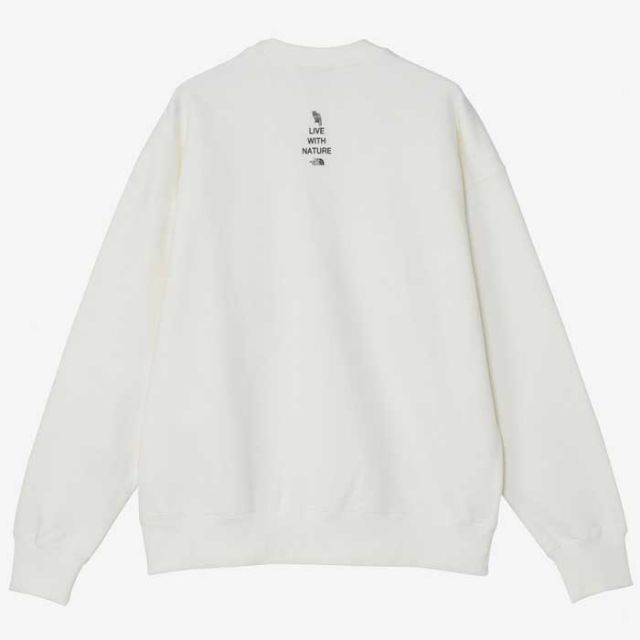 ザ・ノース・フェイス トレーナー THE NORTH FACE NT12536 ZOO PICKER CREW ズーピッカークルー カポック素材使用 ユニセックス クルーネックスウェット 刺繍ロゴ入り ノースフェイス (250130)