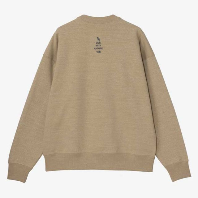 ザ・ノース・フェイス トレーナー THE NORTH FACE NT12536 ZOO PICKER CREW ズーピッカークルー カポック素材使用 ユニセックス クルーネックスウェット 刺繍ロゴ入り ノースフェイス (250130)