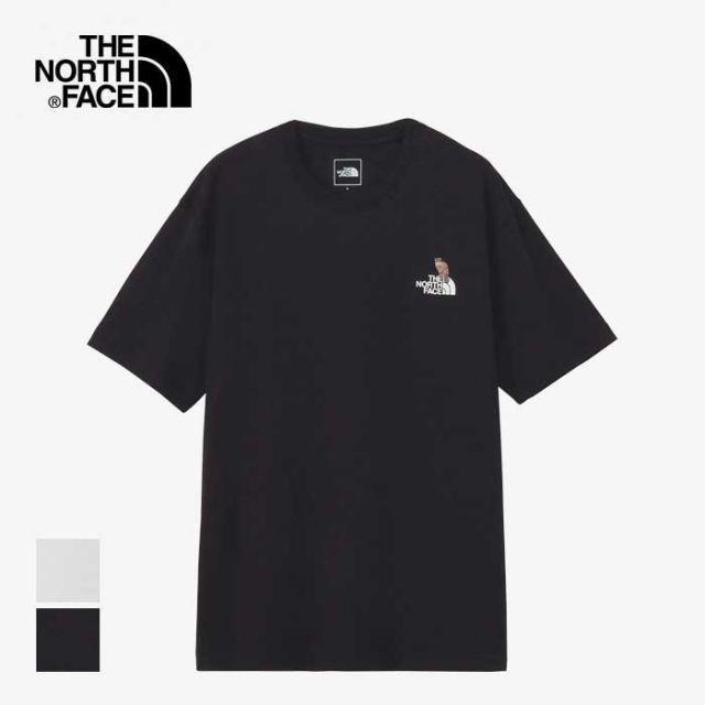 ザ・ノース・フェイス 半袖Tシャツ THE NORTH FACE NT32534 S/S ZOO PICKER TEE Tシャツ 半袖  メンズ UVカット ロゴ カポック サステナブル ツシマヤマネコ 刺繍 リラックスシルエット メール便(2502)