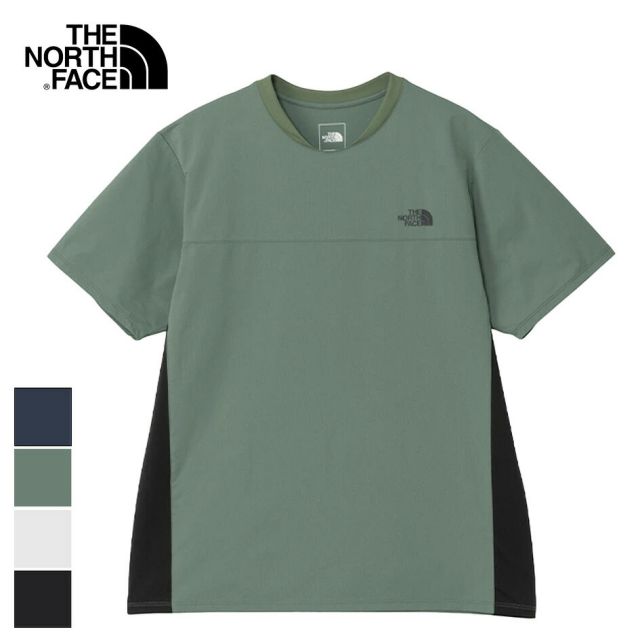 ザ・ノース・フェイス Tシャツ ショートスリーブテッククルー 半袖 THE NORTH FACE NT22599 S/S TECH CREW   メンズ 半袖 吸汗速乾 抗菌防臭 アウトドア 夏用 高機能 テックTシャツ ポリジン 抗菌 UVカット メール便 ノースフェイス (2503)