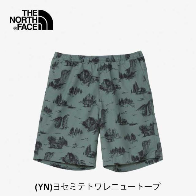 ザ・ノース・フェイス ショートパンツ THE NORTH FACE NB42532 ALOHA VENT SHORT YN S アロハベントショーツ  メンズ ハーフパンツ 通気性 UVカット ショーツ 夏 アロハ柄 ベンチレーション メッシュ素材 メール便